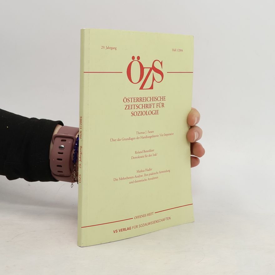 Autorenkollektiv Österreichische Zeitschrift für Soziologie