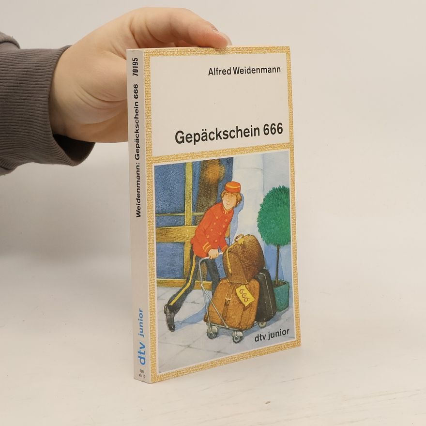 Alfred Weidenmann Gepäckschein 666