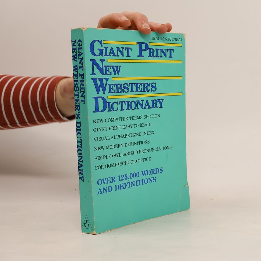 R. F. Patterson Giant print new Webster's dictionary