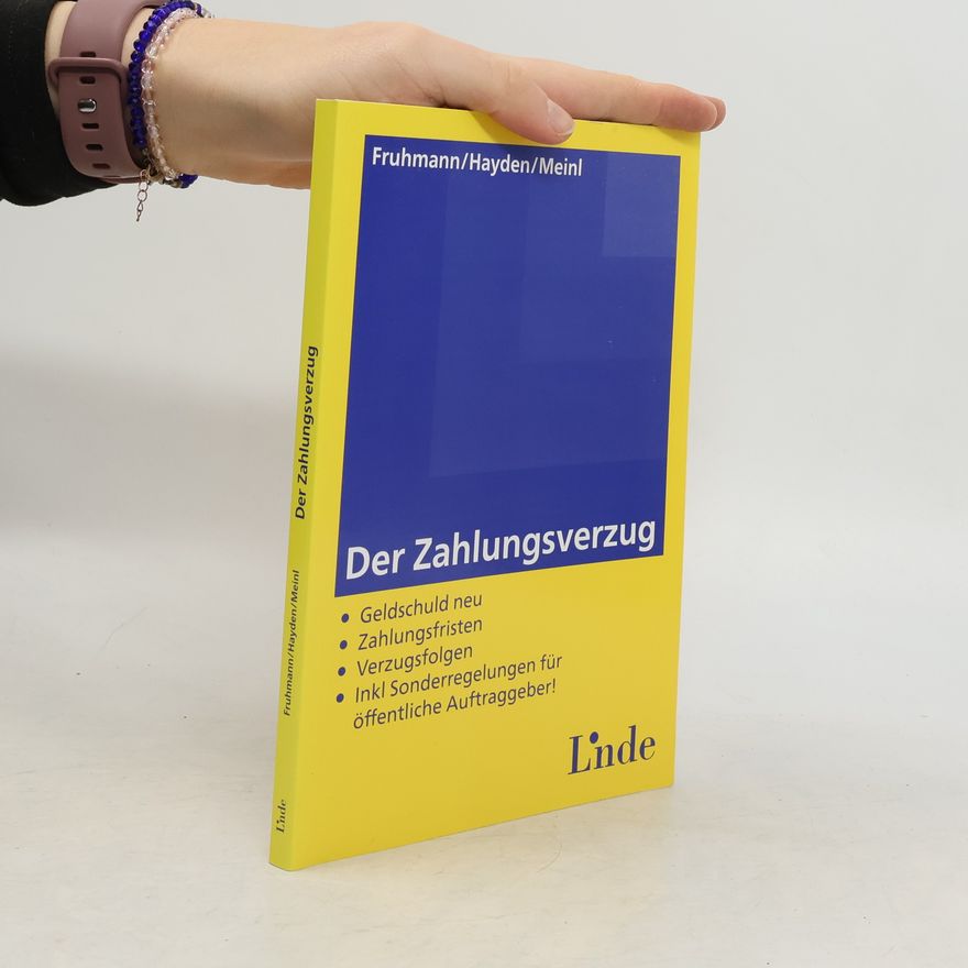 Paul Meinl Der Zahlungsverzug