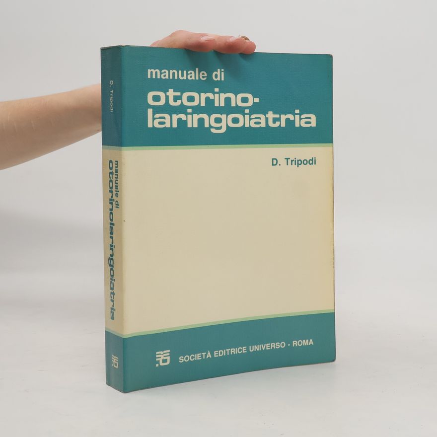 Autorenkollektiv Manuale Di Otorinolaringoiatria