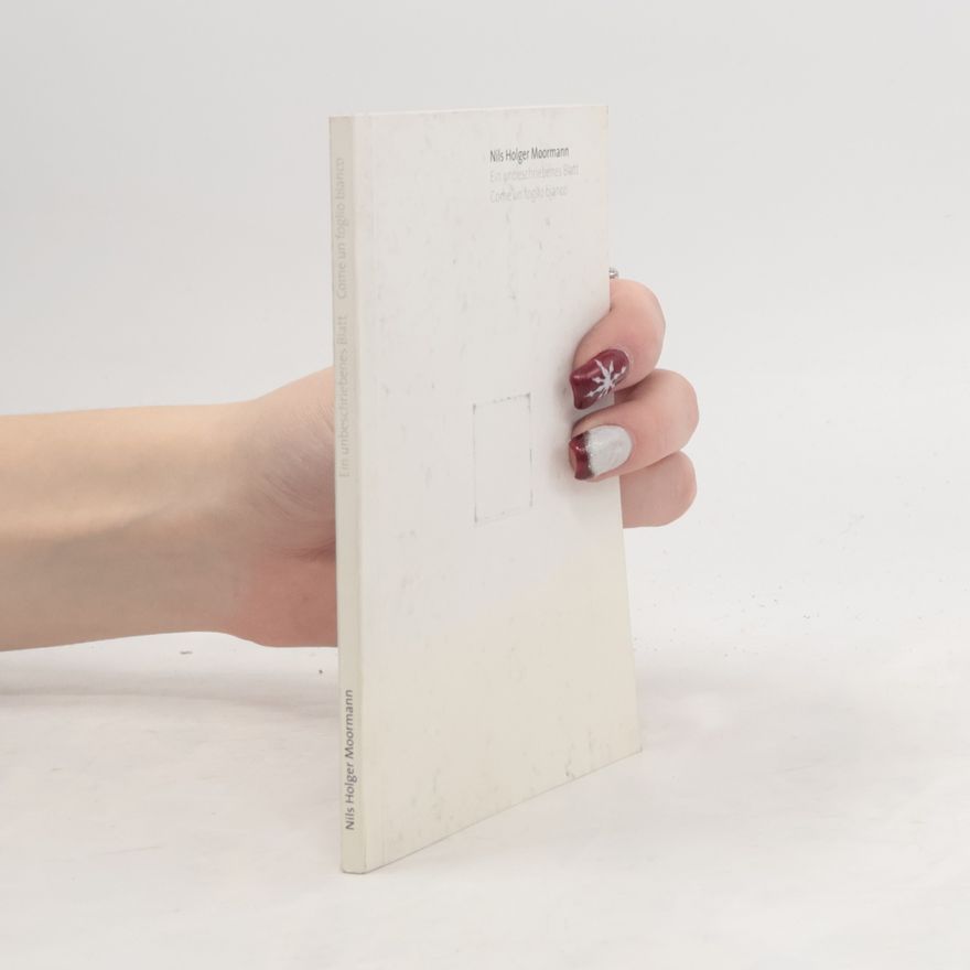 Nils Holger Moormann Ein unbeschriebenes Blatt? Come un foglio blanco
