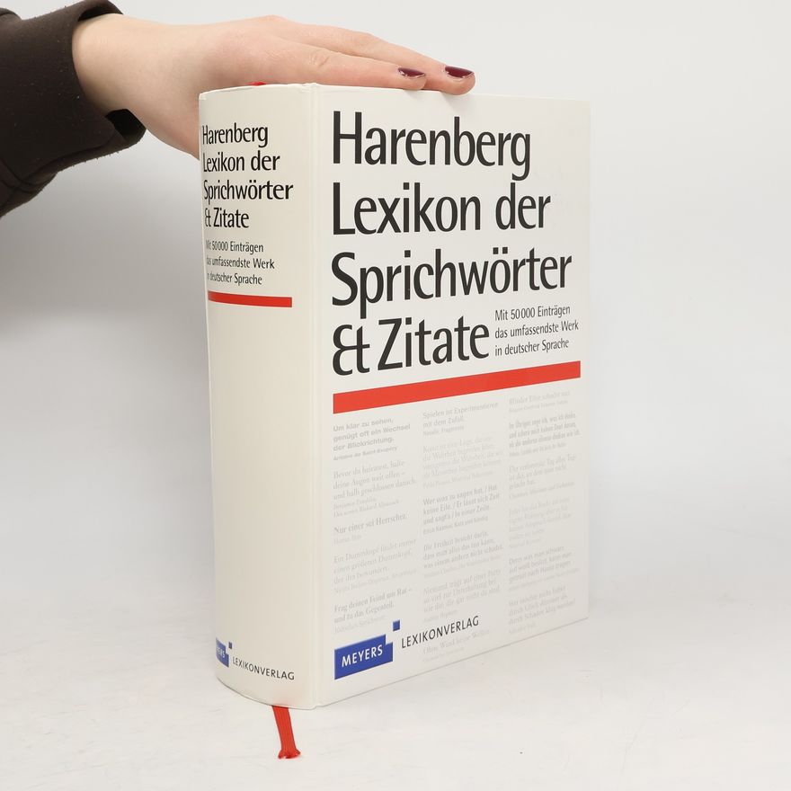 Brigitte Beier Harenberg, Lexikon der Sprichwörter & Zitate