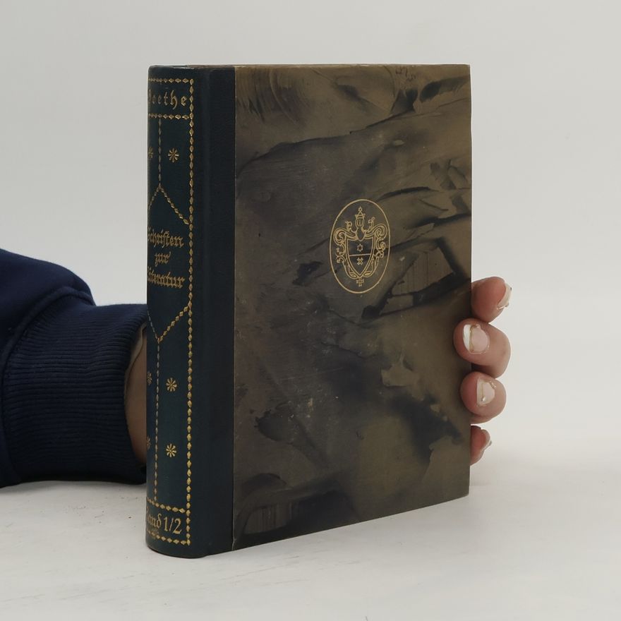 Johann Wolfgang von Goethe Schriften zur Literatur 1