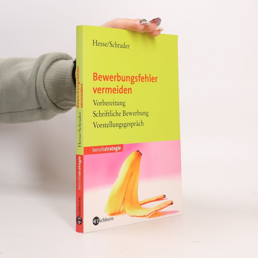 Hans Chr. Schrader Bewerbungsfehler vermeiden
