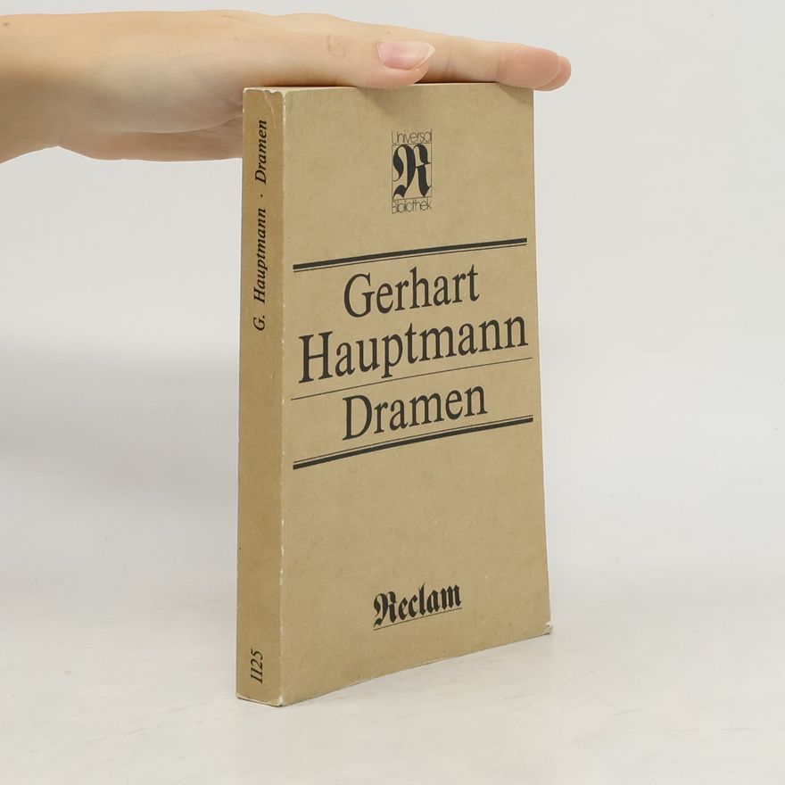 Gerhart Hauptmann Dramen