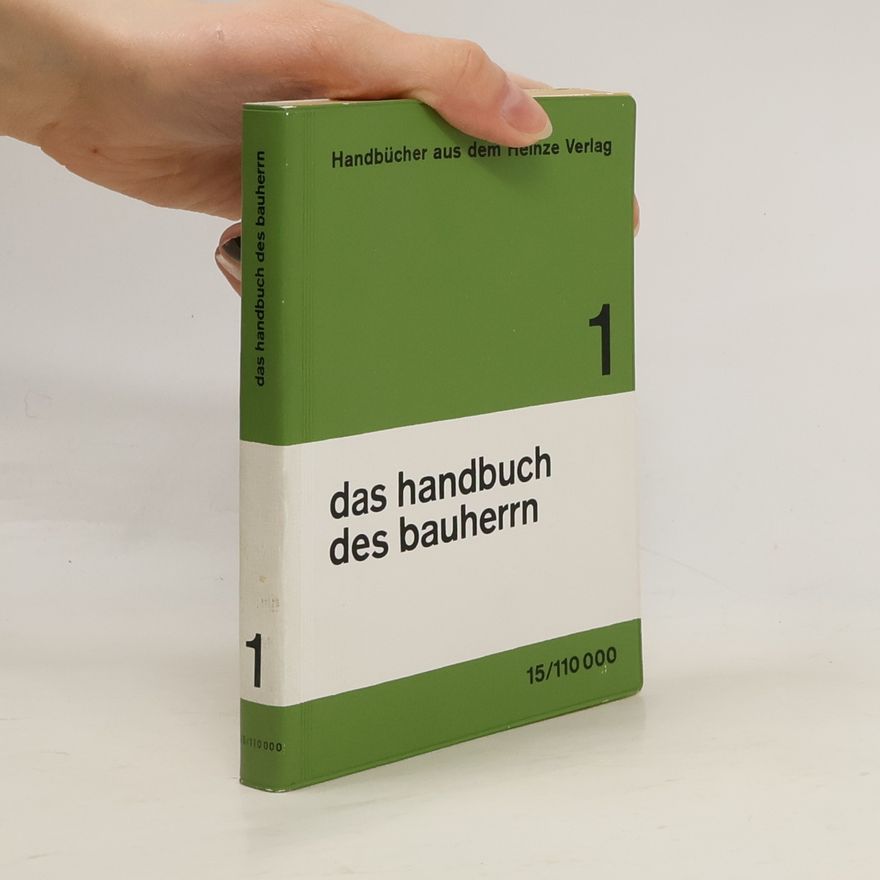 Kolektiv autorů Das Handbuch des Bauherrn 1