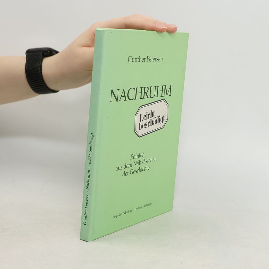 Günther Petersen Nachruhm. Leicht beschädigt
