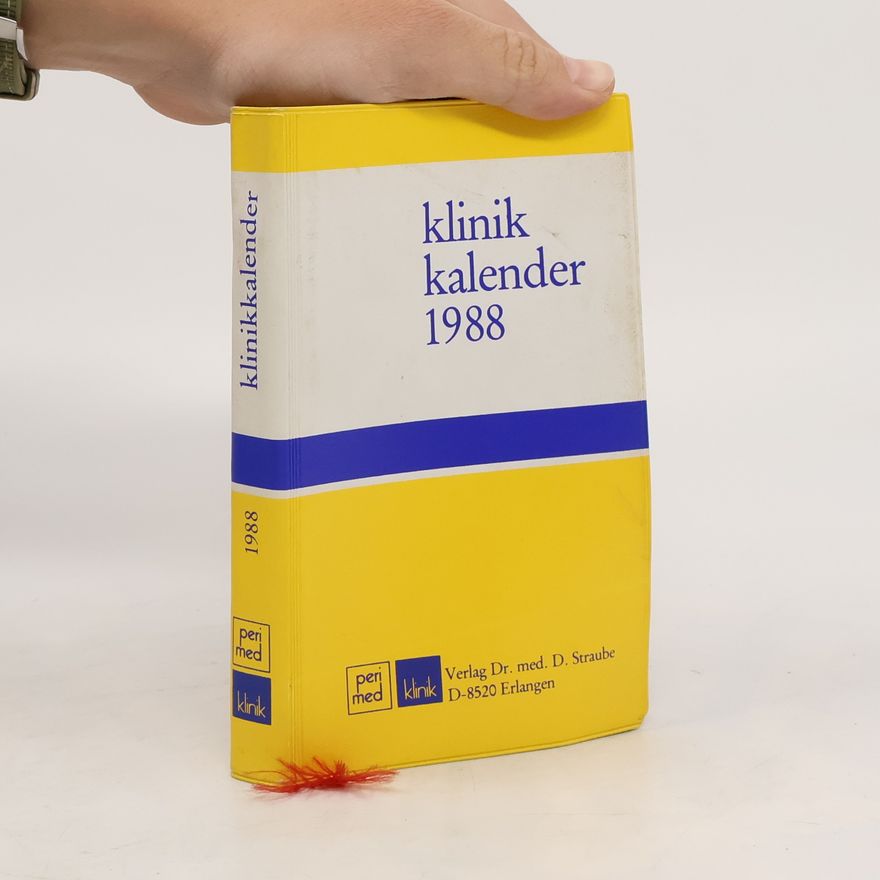 Autorenkollektiv Klinikkalender 1988