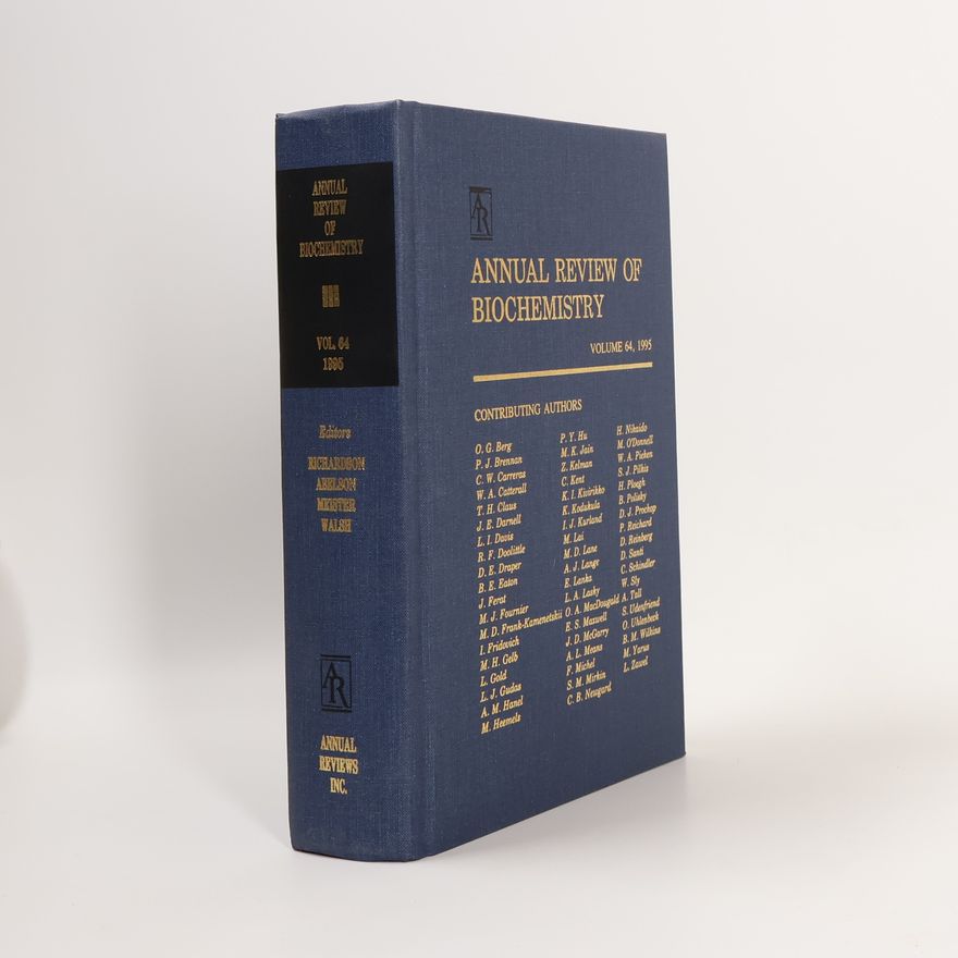 Collectif d'auteurs Annual Review of Biochemistry 64