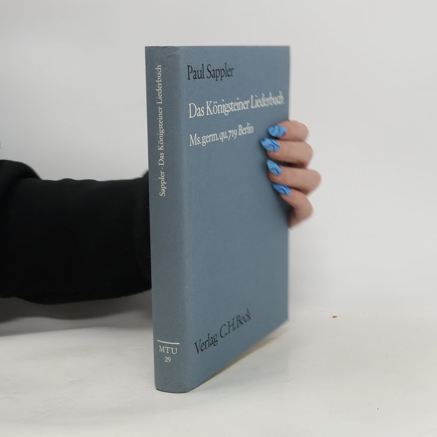 Paul Sappler Das Königsteiner Liederbuch