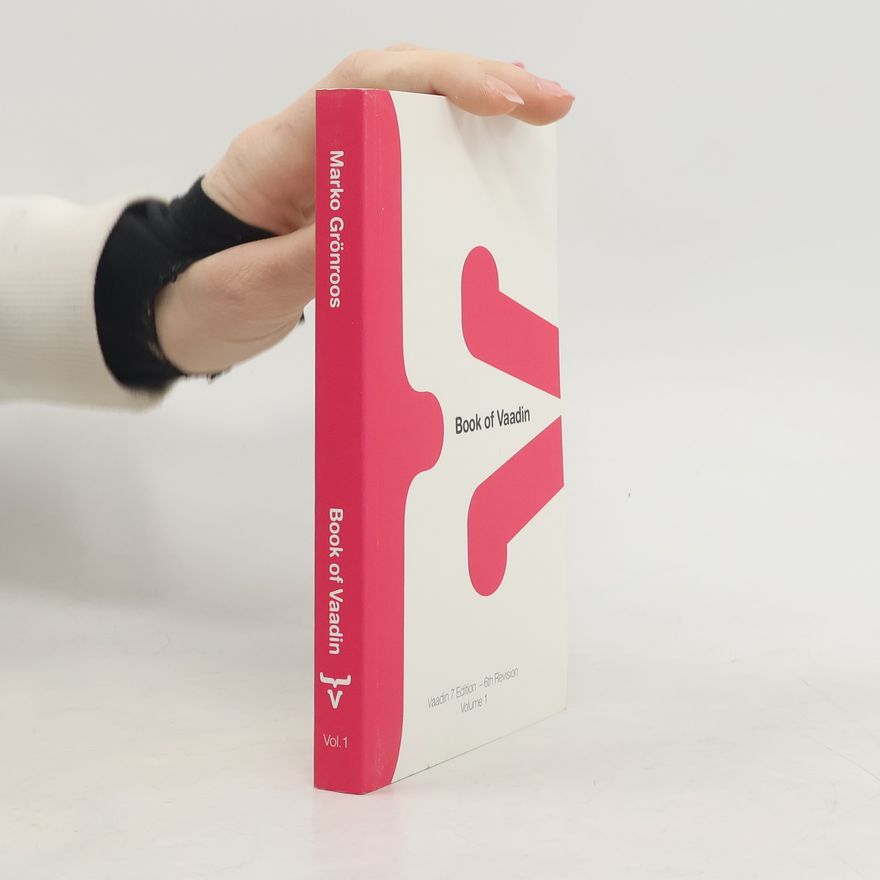 Marko Grönroos Book of Vaadin