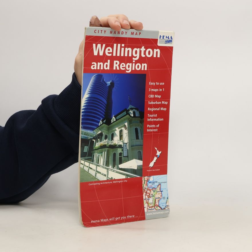 HEMA Maps City Handy Map: Wellington and Region
