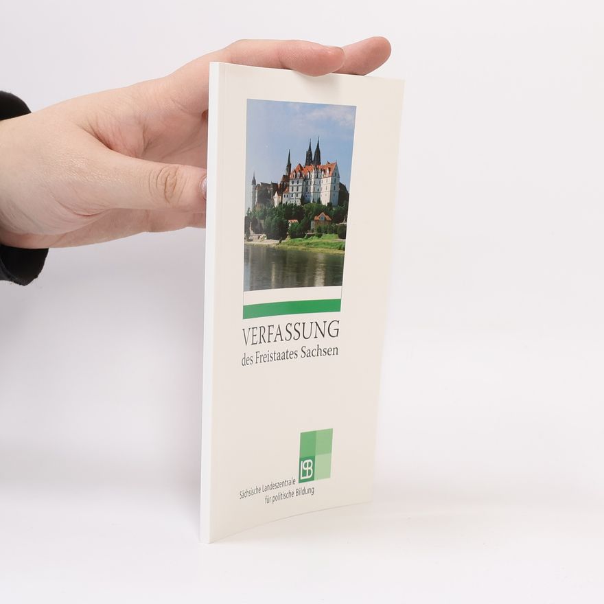 Kolektív autorov Verfassung des Freistaates Sachsen