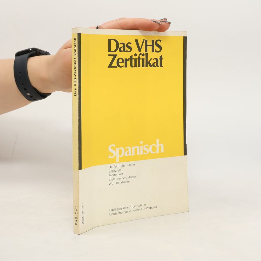Autorenkollektiv Das VHS-Zertifikat Spanisch