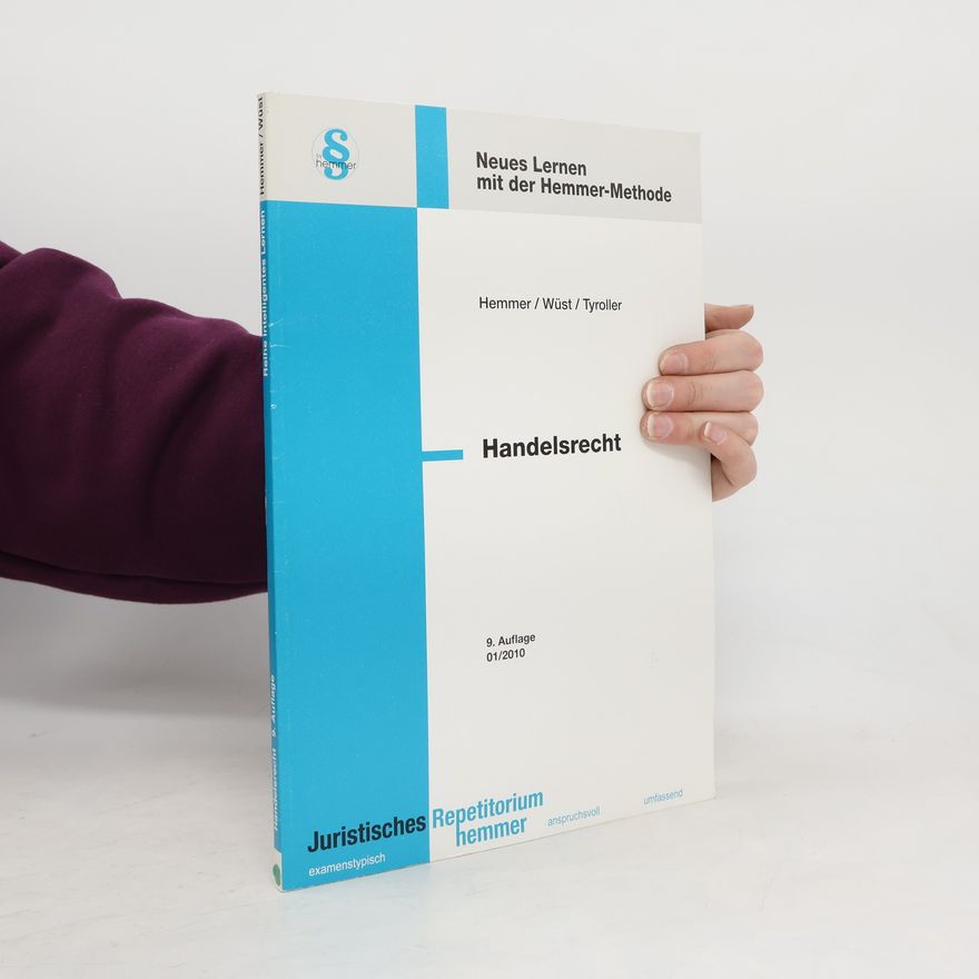 Karl-Edmund Hemmer Handelsrecht