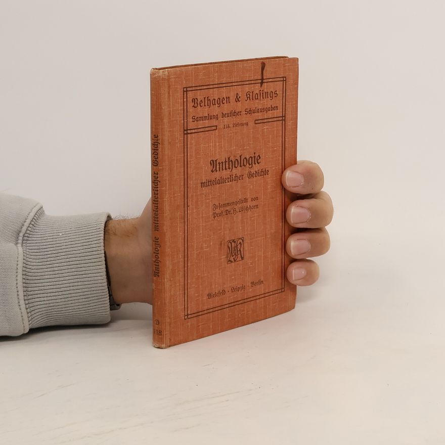 H. Löschhorn Anthologie mittelalterlicher Gedichte