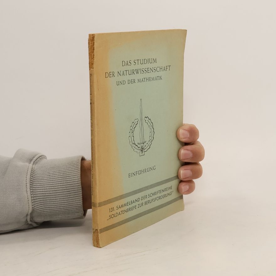 Fritz Kubach Das studium der naturwissenschaft und der mathematik