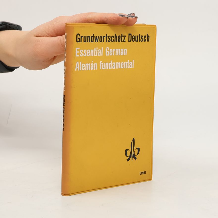 Carl Heupel Grundwortschatz Deutsch. Essential German. Alemán fundamental