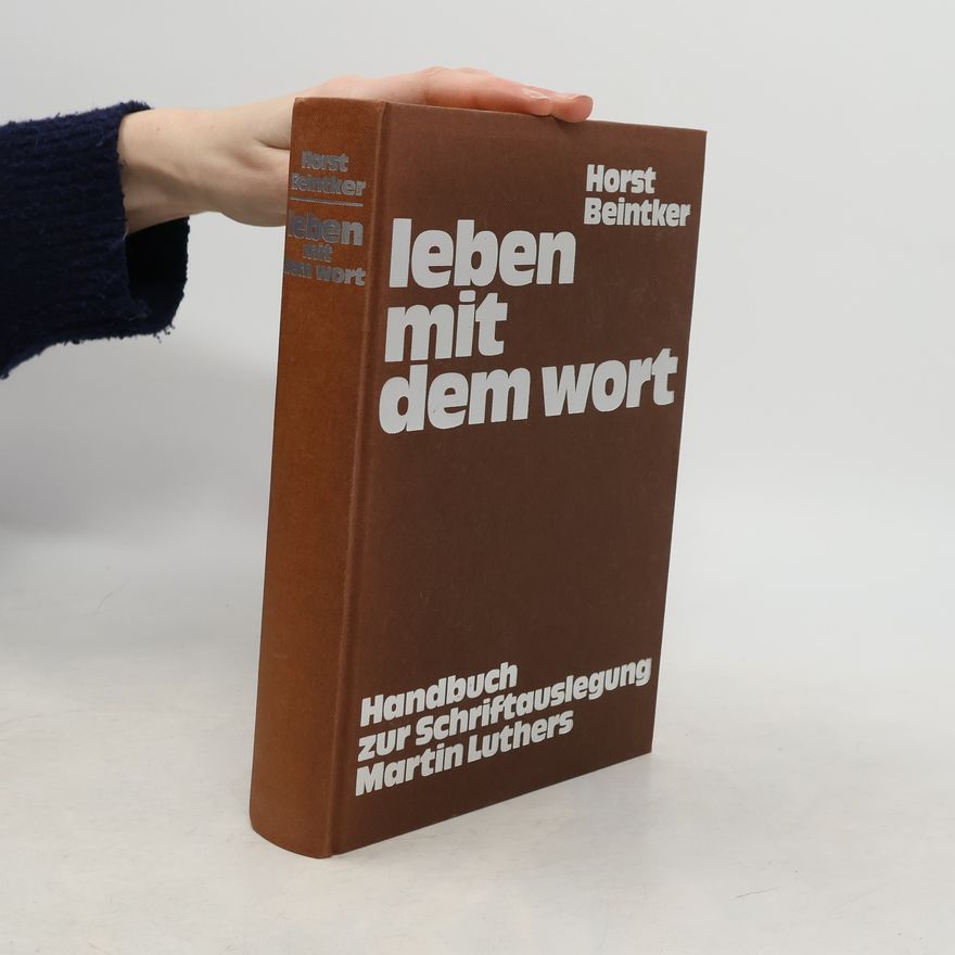 Horst Beintker Leben mit dem Wort