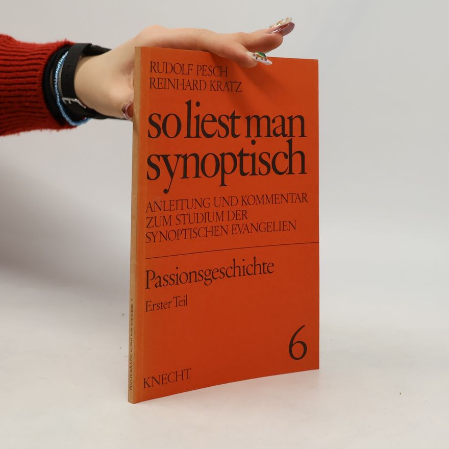 Reinhard Kratz So liest man synoptisch