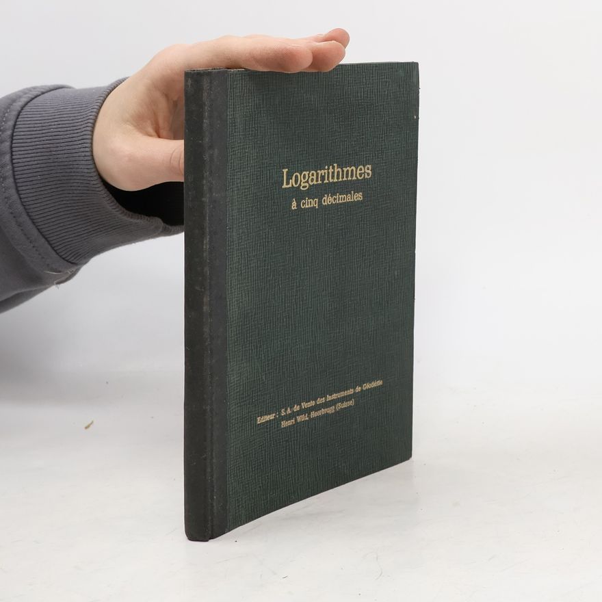 Kolektiv autorů Logarithmes à cinq décimales
