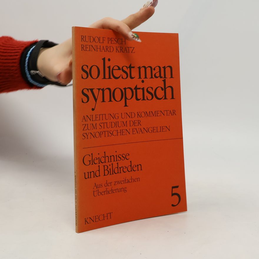 Reinhard Kratz So liest man synoptisch