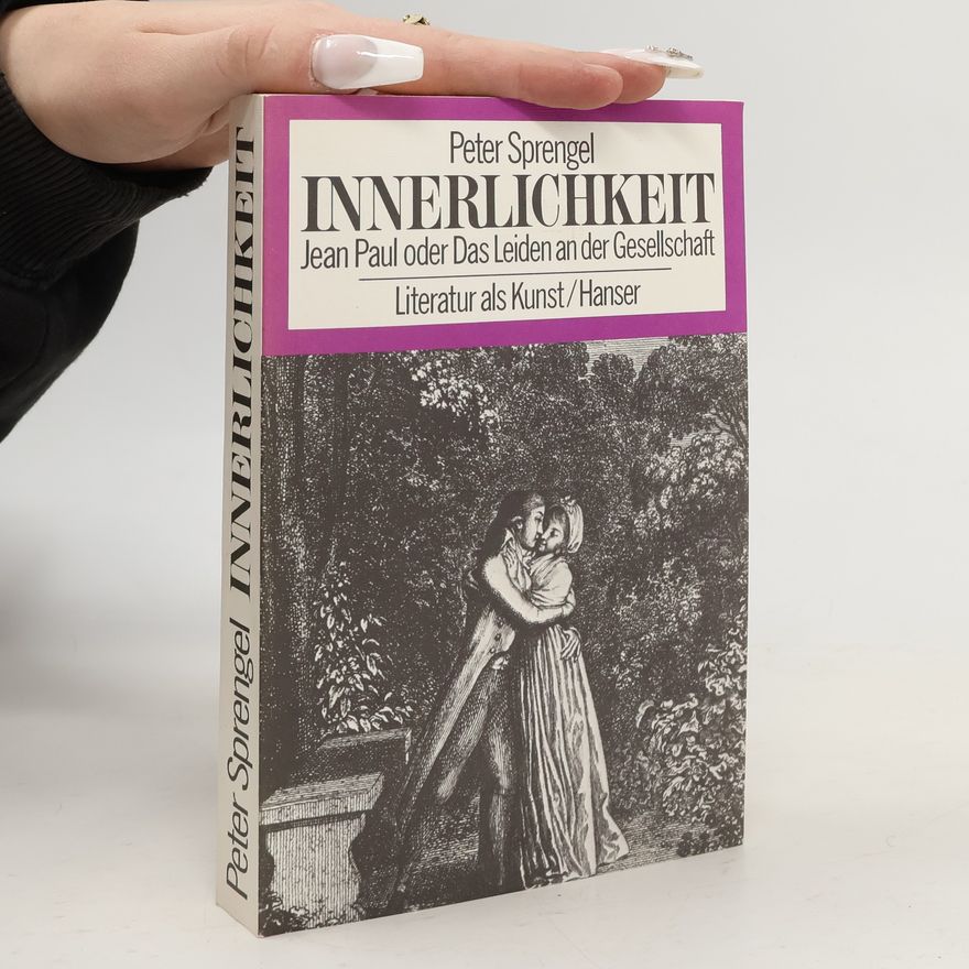 Peter Sprengel Innerlichkeit