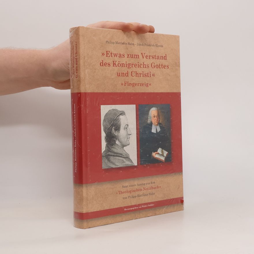 Jakob Friedrich Klemm Etwas zum Verstand des Königreichs Gottes und Christi