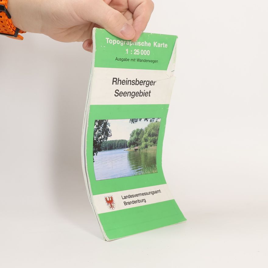 Various authors Topographische Karten Brandenburg, Rheinsberger Seengebiet - Ausgabe mit Wanderwegen