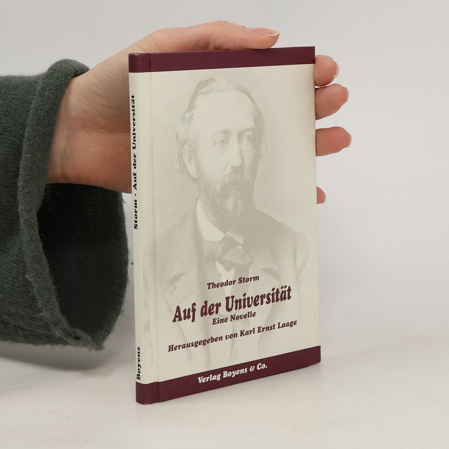 Karl Ernst Laage Auf der Universität