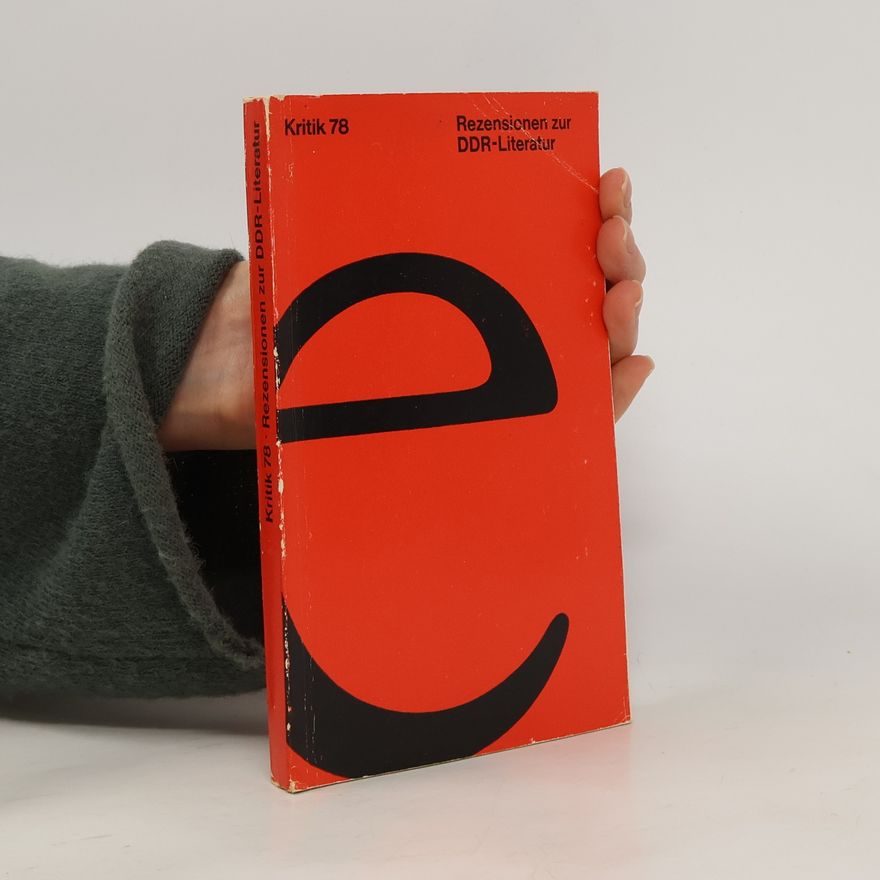 Various authors Rezensionen zur DDR-Literatur