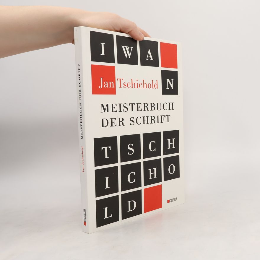 Jan Tschichold Meisterbuch der Schrift
