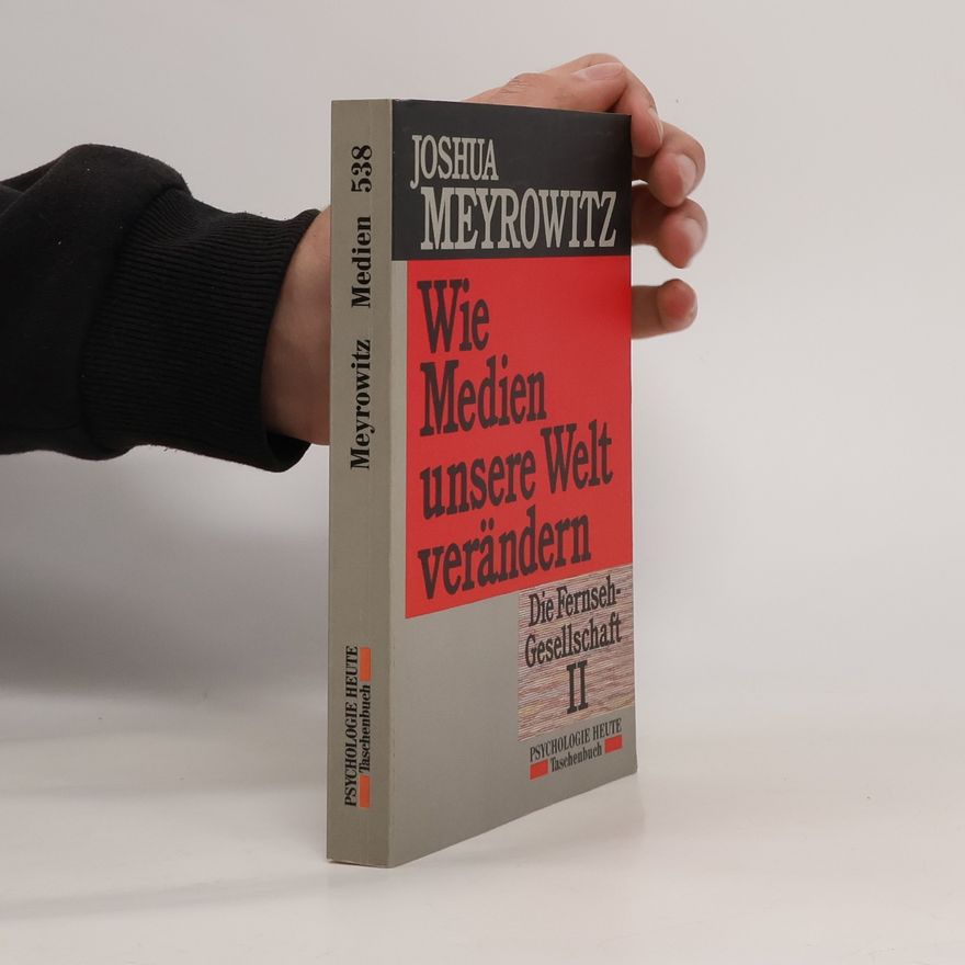 Joshua Meyrowitz Wie Medien unsere Welt verändern