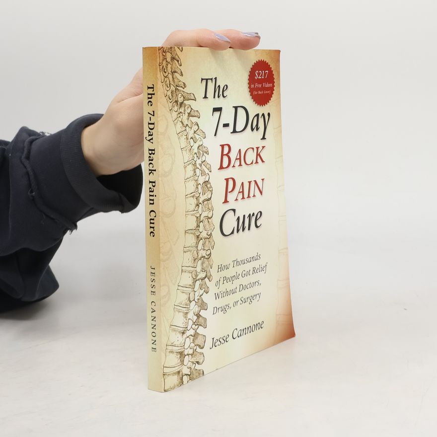 Jesse Cannone The 7-Day Back Pain Cure