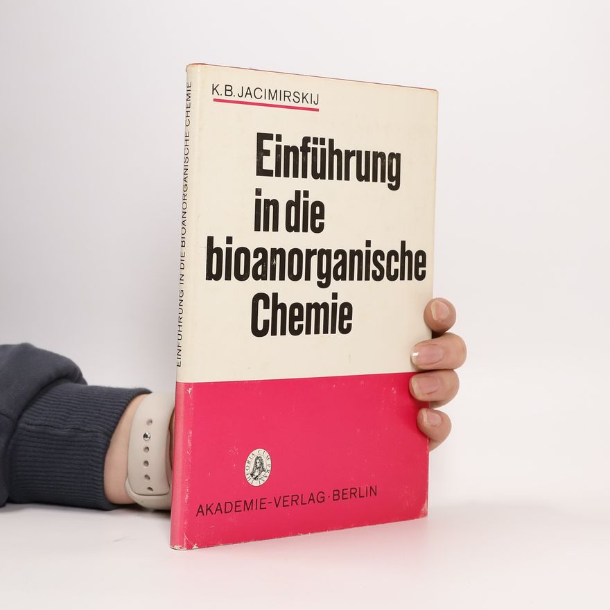 Kolektiv autorů Einführung in die bioanorganische Chemie