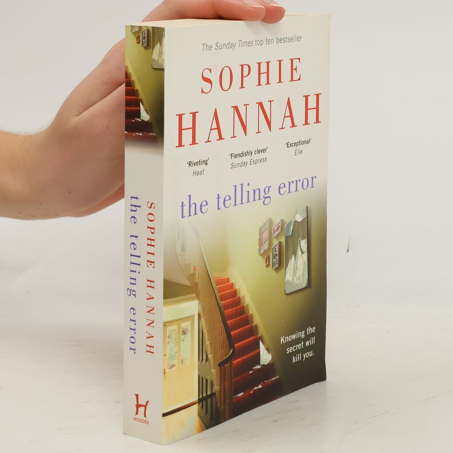 Sophie Hannah The Telling Error