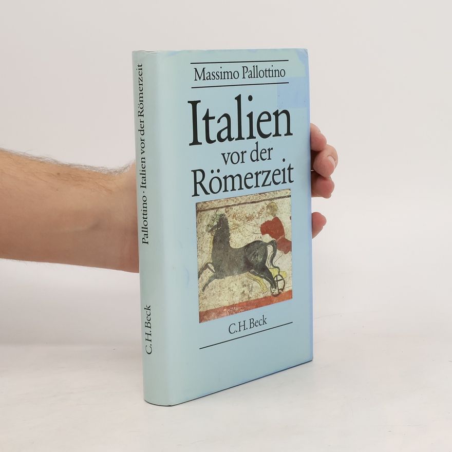 Massimo Pallottino Italien vor der Römerzeit
