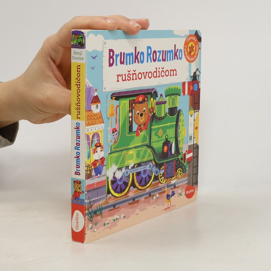 Benji Davies BRUMKO ROZUMKO RUŠNOVODIČOM – Obrázky s pohyblivými prvkami