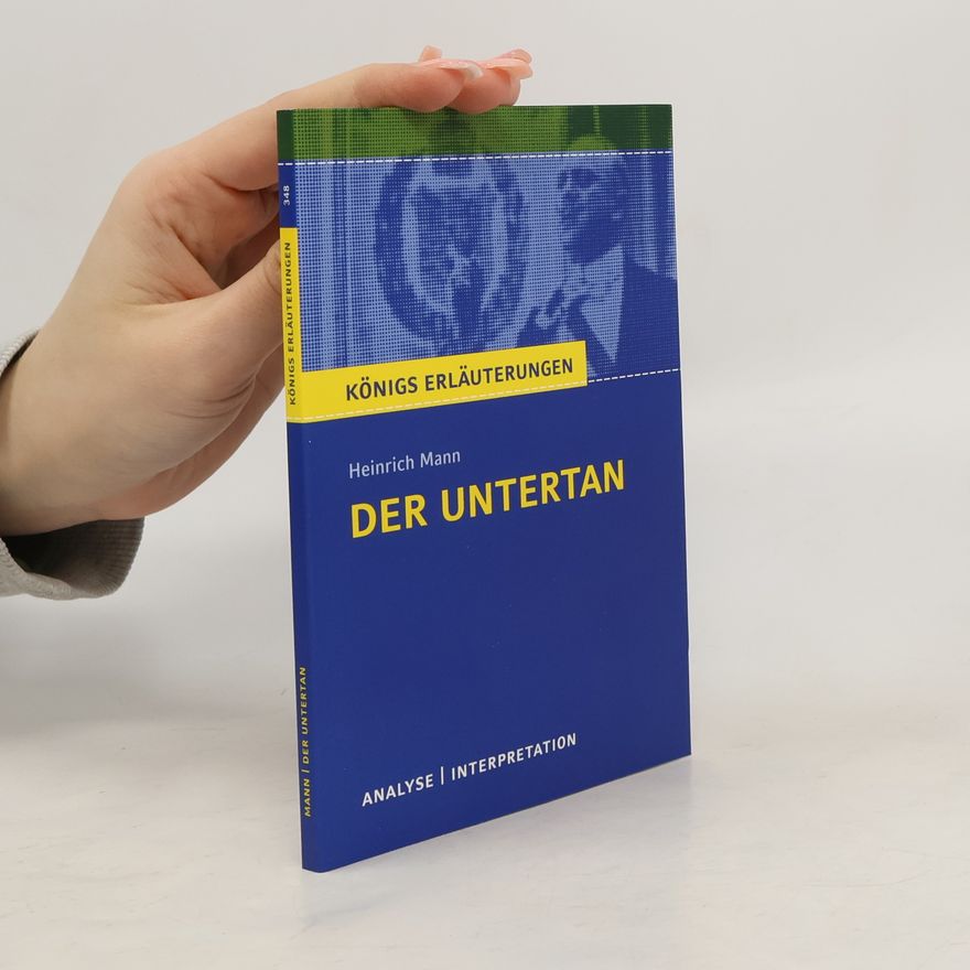Jörg Schlewitt Heinrich Mann 'Der Untertan'