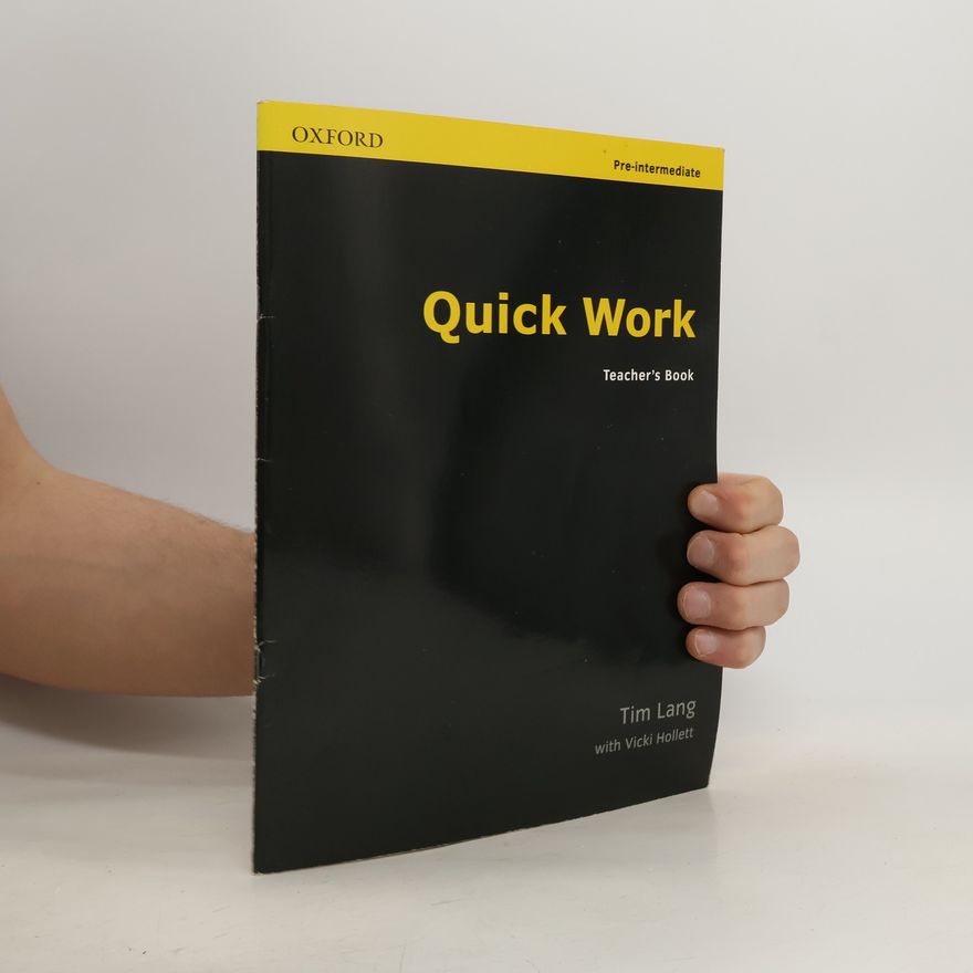 Tim Lang Quick Work Pre-Intermediate. Teacher's Book