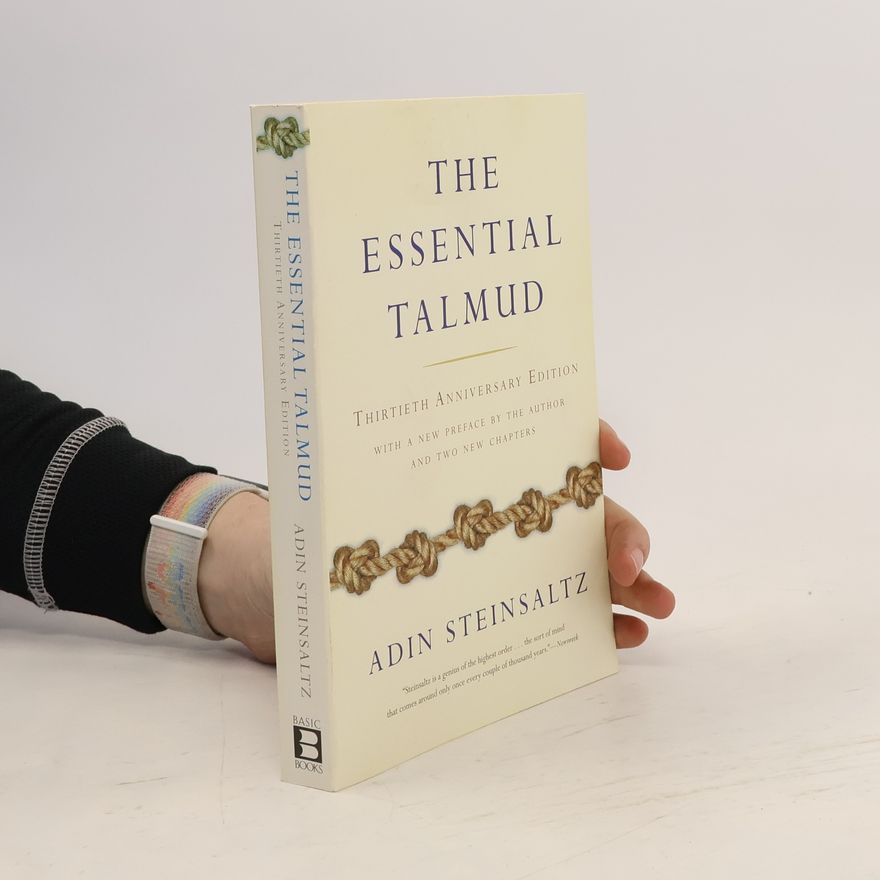 Adin Steinsaltz The Essential Talmud