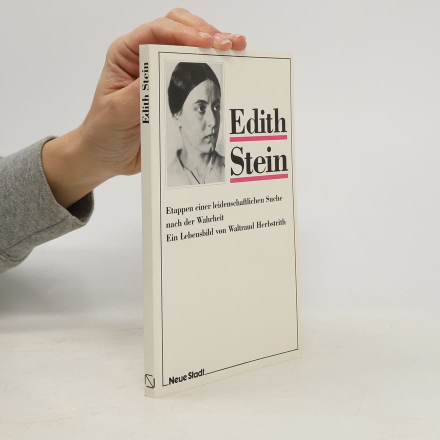 Waltraud Herbstrith Edith Stein