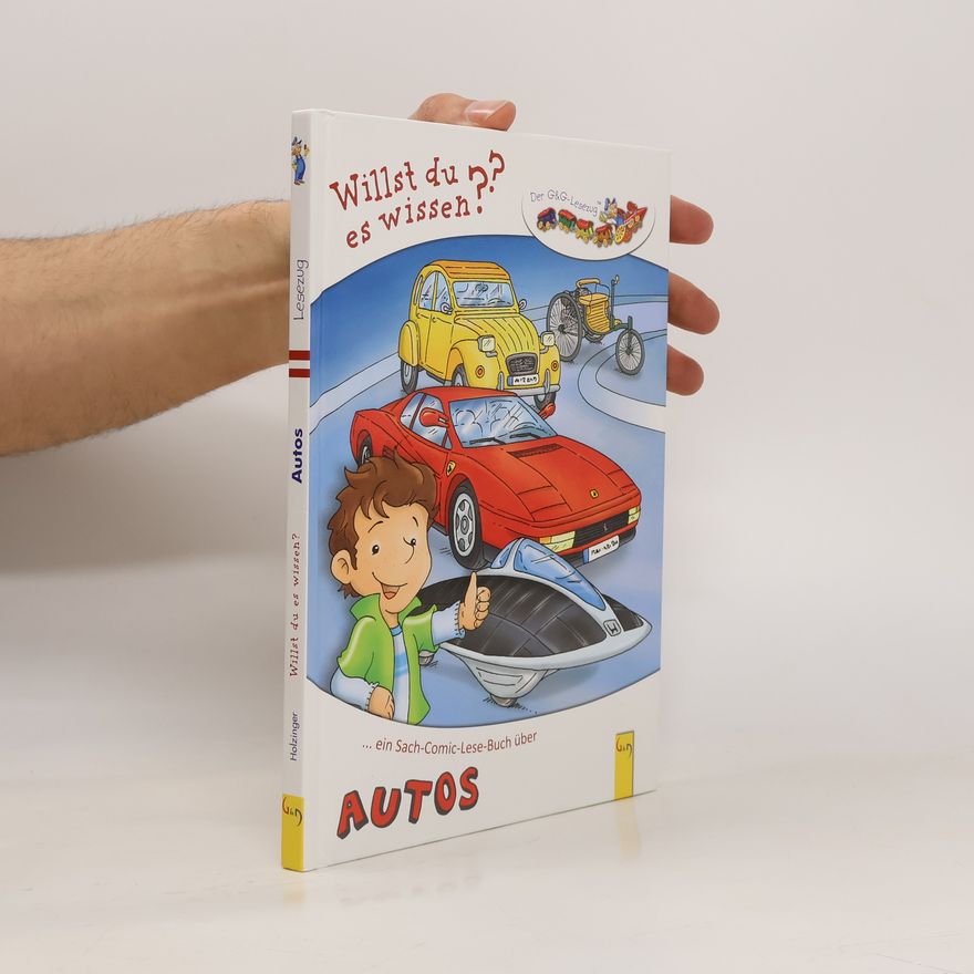 Michaela Holzinger Ein Sach-Comic-Lese-Buch über Autos