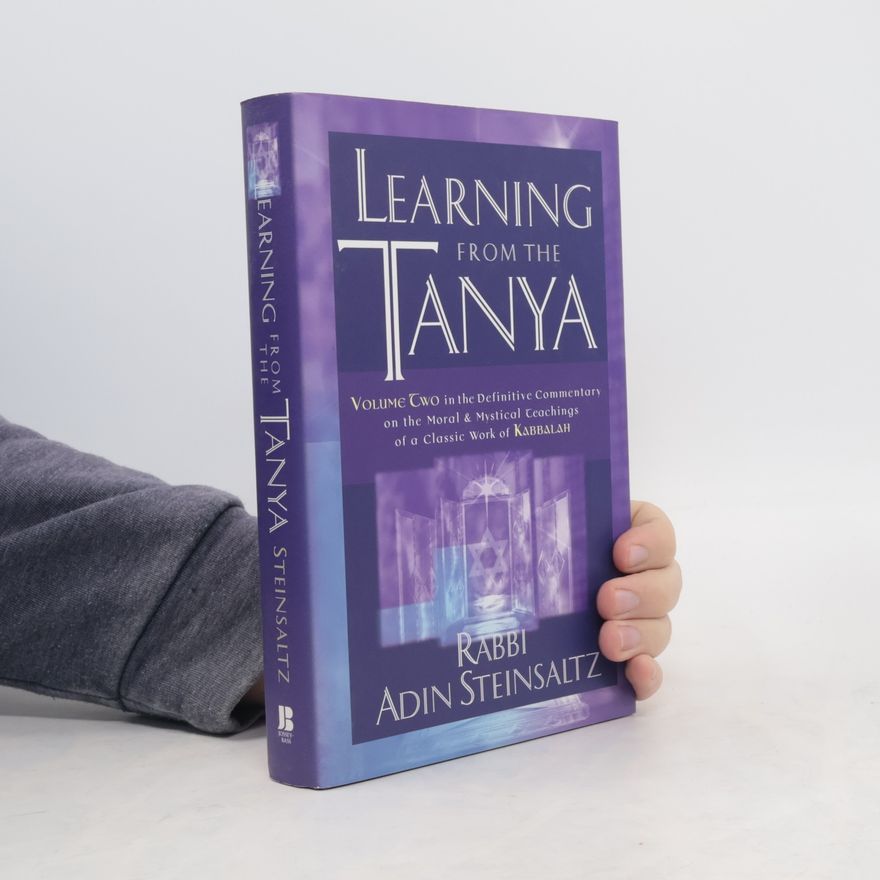 Yaacov David Shulman Learning From the Tanya