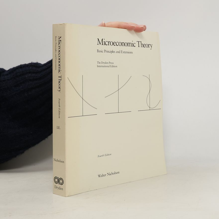 Walter Nicholson Microeconomic Theory