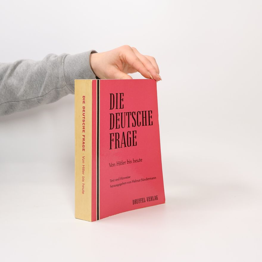 Auteurscollectief Die deutsche Frage