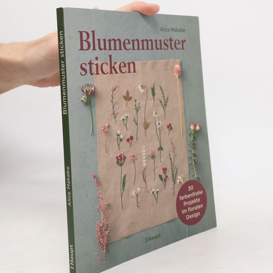 Alice Makabe Blumenmuster sticken