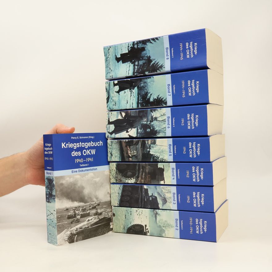 Percy Ernst Schramm Kriegstagebuch des OKW 1-8