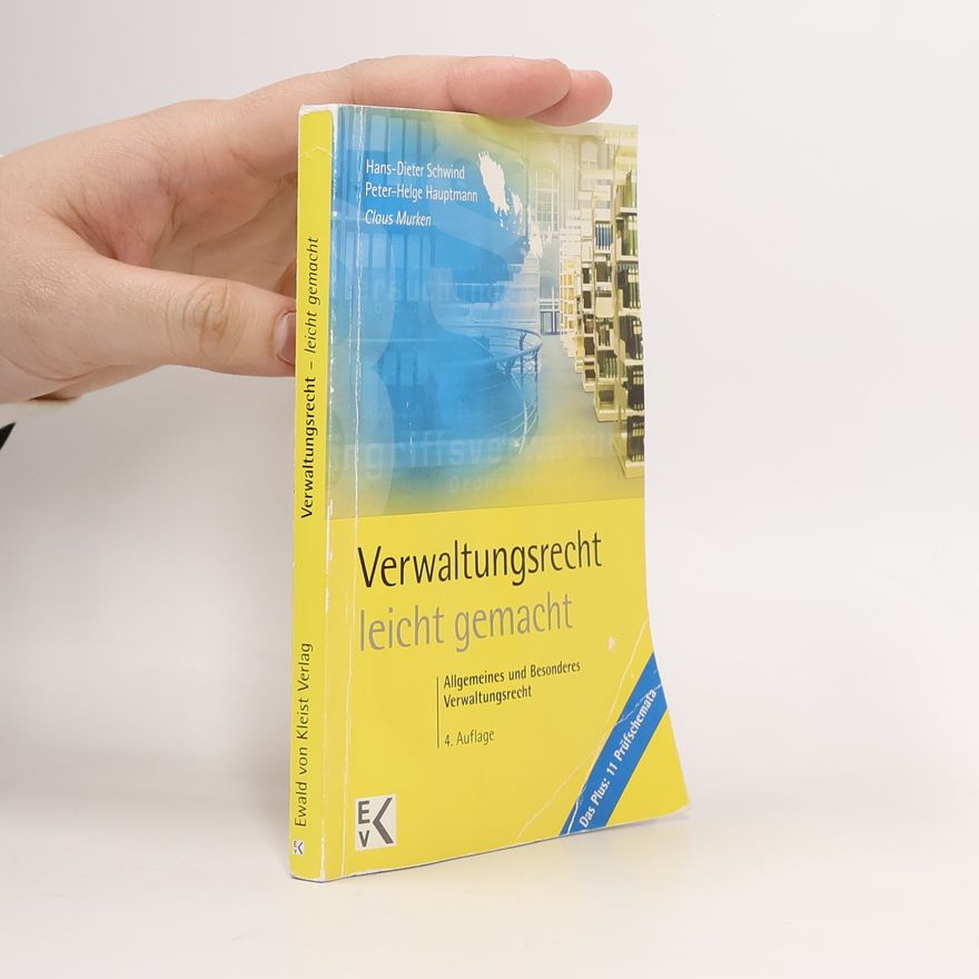 Peter-Helge Hauptmann Verwaltungsrecht - leicht gemacht